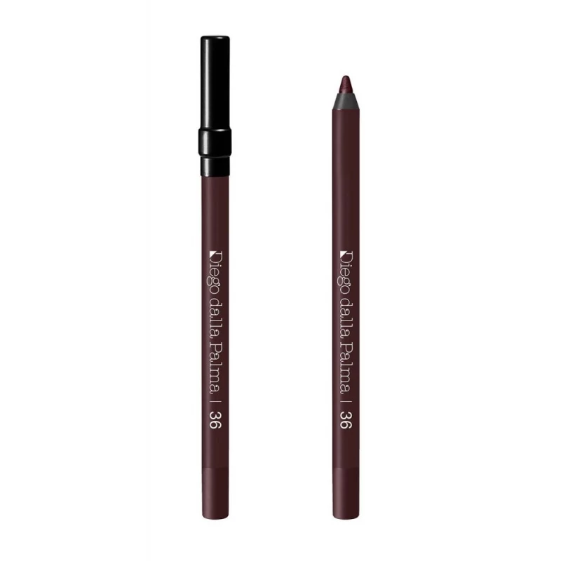 Diego Dalla Palma Stay On Me Eyeliner Long Lasting Water Resistant Mr Black Purple, 36 - Diego Dalla Palma