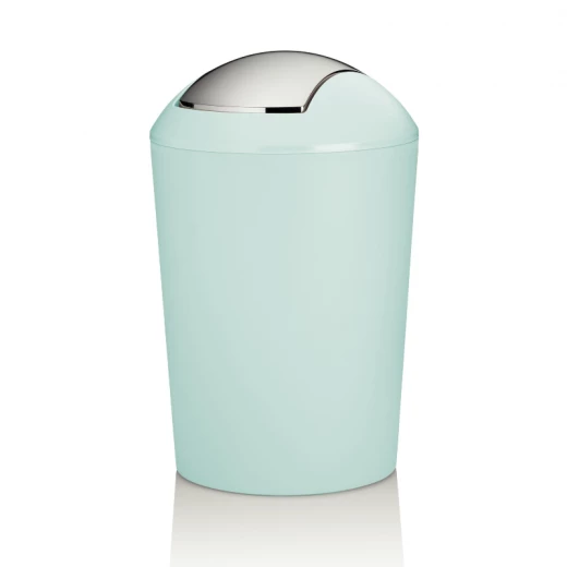 Kela Swing Lid Bin, Marta Design, Light Blue, 5 Litrer Kela Swing Lid Bin, Marta Design, Light Blue, 5 Litrer