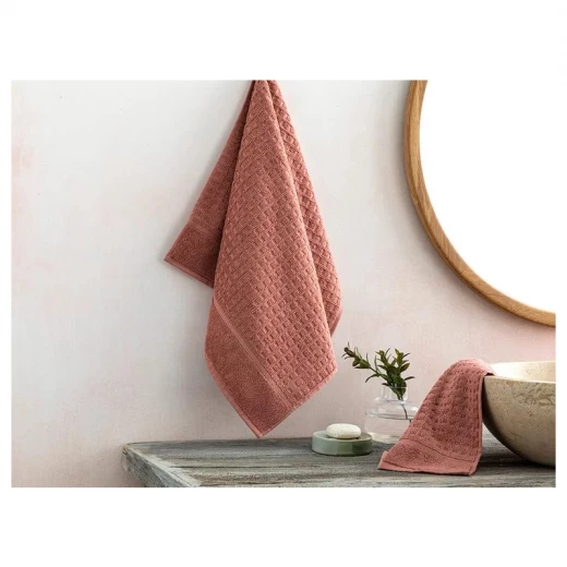 منشفة وجه فيينا قطن, باللون الزهري, 50*70 سم من انجلش هوم منشفة وجه فيينا قطن, باللون الزهري, 50*70 سم من انجلش هوم