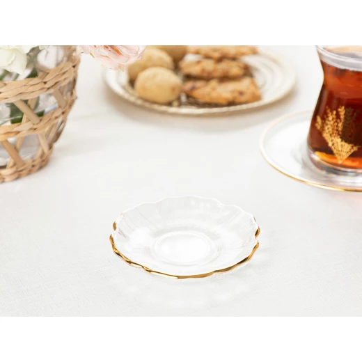 طبق مقبلات زجاج مويا, 8*8*38 سم من انجلش هوم - انجلش هوم - Image 3