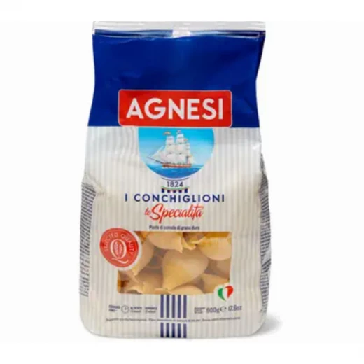 Agnesi Conchiglioni Pasta With Shells, 500g - Agnesi - Image 2
