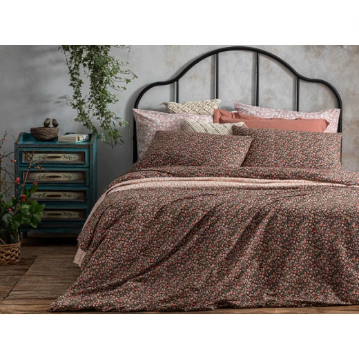 طقم غطاء لحاف قطني مقاس كينج, 220* 240 سم, 3 قطع من انجلش هوم طقم غطاء لحاف قطني مقاس كينج, 220* 240 سم, 3 قطع من انجلش هوم