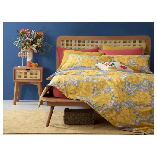 طقم غطاء لحاف باتركاب قطن كينج, 220* 240 سم, 3 قطع من انجلش هوم طقم غطاء لحاف باتركاب قطن كينج, 220* 240 سم, 3 قطع من انجلش هوم