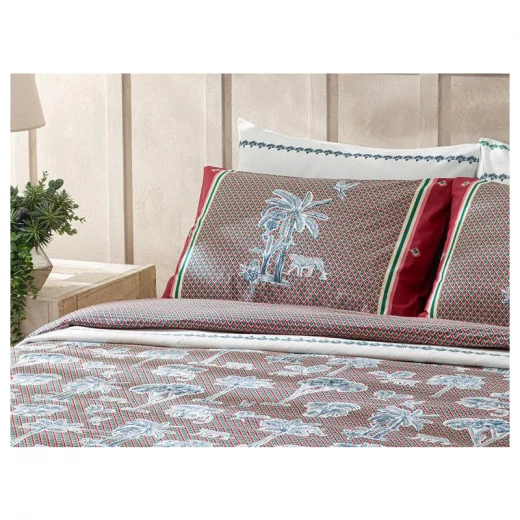 طقم غطاء لحاف تويلي دي جوي قطني مقاس مفرد, 160*220 سم, قطعتان من انجلش هوم - انجلش هوم - Image 2