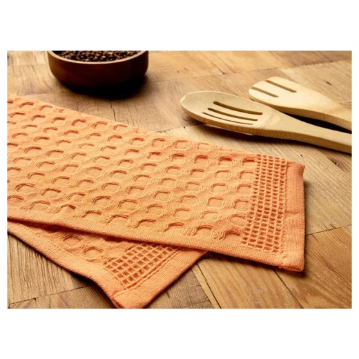 فوطة تجفيف قطن, لون برتقالي, 30* 30 سم من انجلش هوم - انجلش هوم - Image 2