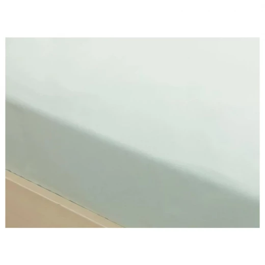 شرشف سرير كينج قطن سادة, لون اخضر, 160*240 سم من انجلش هوم - انجلش هوم - Image 2