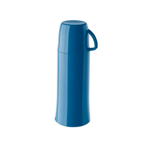 Helios Elegance Vacuum Jug, Steel, Blue, 0.75L Helios Elegance Vacuum Jug, Steel, Blue, 0.75L