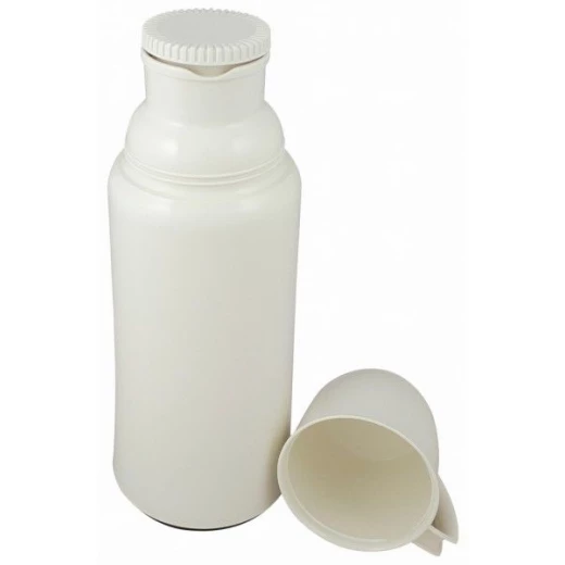 Helios Elegance 1L Vacuum Flask - White - Helios - Image 4
