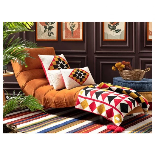 وسادة كبيرة تريكو أبرازو, 55*55 سم من انجلش هوم - انجلش هوم - Image 3
