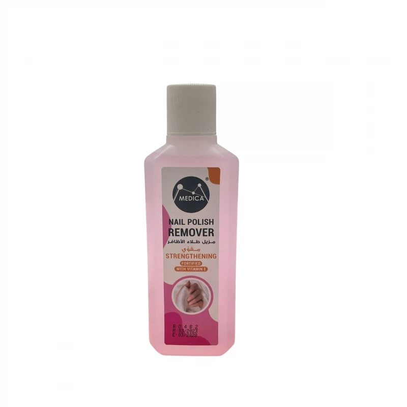 Medica Nail Polish Remover 250 Ml, Strengthening With Vitamin E - Medica