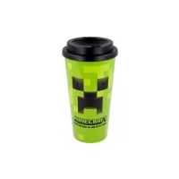 Stor Coffee Tumbler With Lid, Minecraft Design, 520 Ml