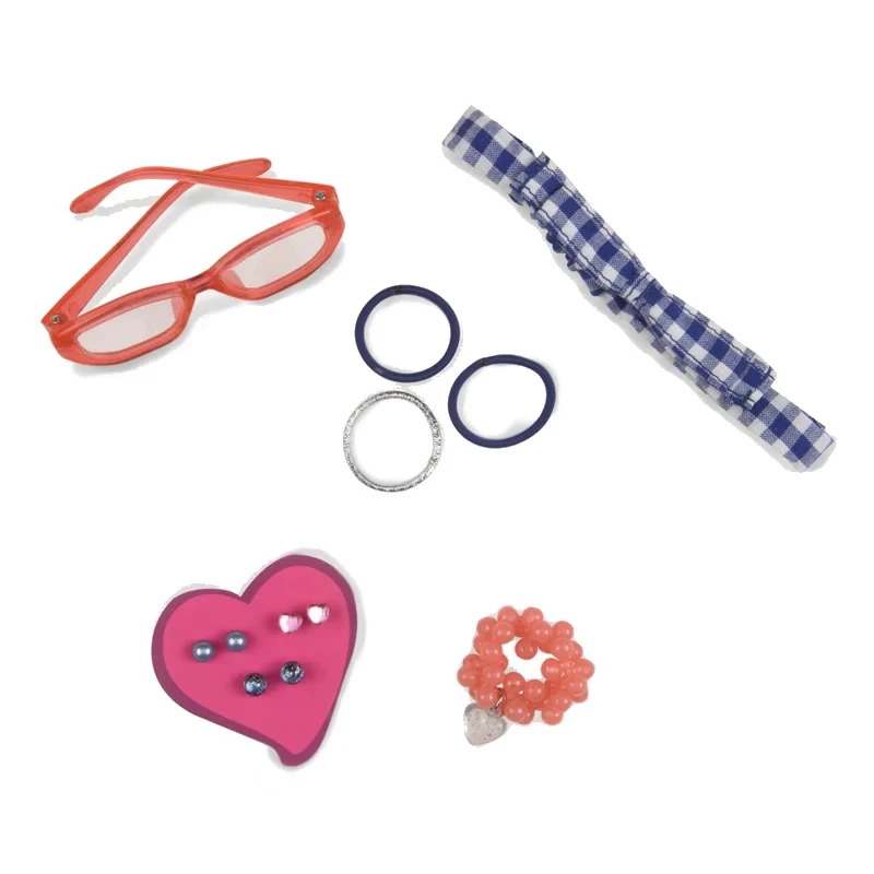 Our Generation Gingham Accessories Deco Set For 46 Cm Dolls - Our Generation