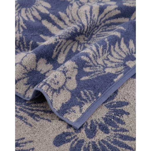 Cawo Two-Tone Bath Towel, Blue Color, 80*150 Cm - Cawo - Image 3