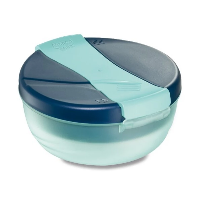 Maped Lunchbox Origins, Round, 1.4 Liter, Blue - Maped
