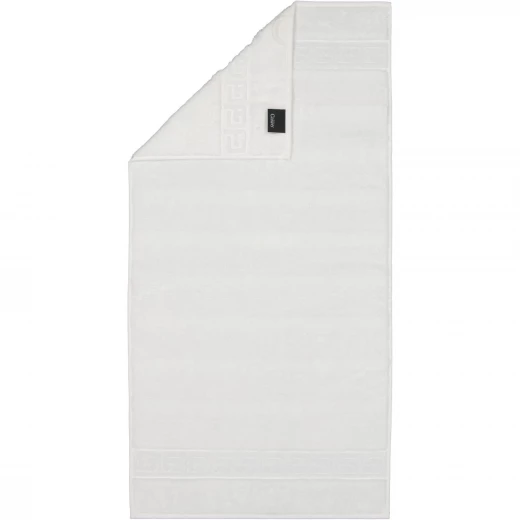 Cawo Noblesse Uni Hand Towel, White Color, 50*100 Cm - Cawo - Image 2