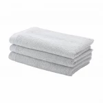 Aquanova London Aquatic Guest Towel, Light Grey Color, 30*50 Cm - Aquanova