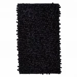 Aquanova Rocca Bath Mat, Black Color, 60*100 Cm - Aquanova
