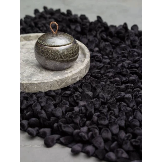 Aquanova Rocca Bath Mat, Black Color, 60*100 Cm - Aquanova - Image 3