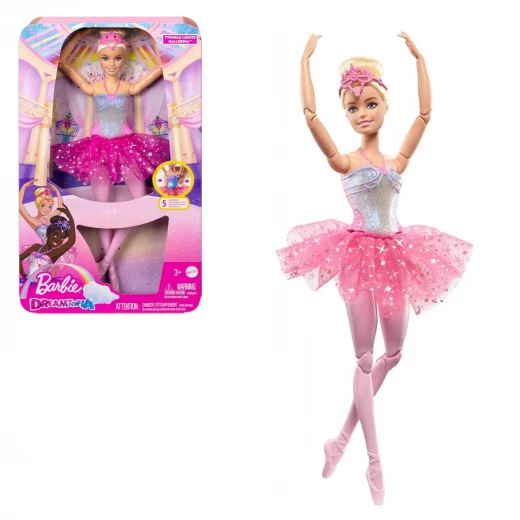 Barbie Dreamtopia Twinkle Lights Ballerina Doll Blonde Hair LightUp Feature Pink Tutu Ballet Toy Barbie Dreamtopia Twinkle Lights Ballerina Doll Blonde Hair LightUp Feature Pink Tutu Ballet Toy