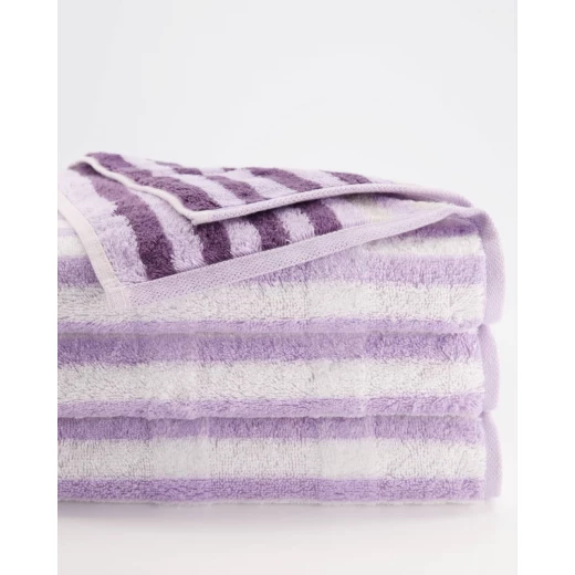 Cawo Noblesse Seasons Washcloth, Purple Color, 30*30 Cm - Cawo - Image 2