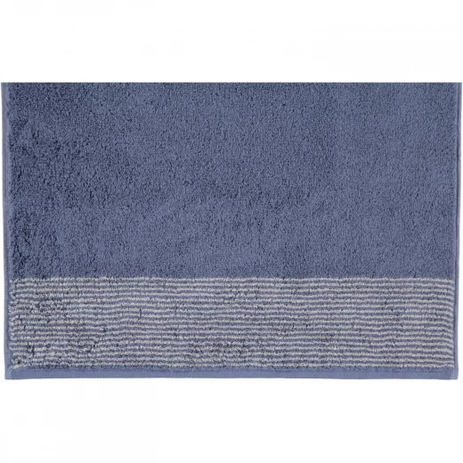 Cawo Two-Tone Guest Towel, Blue Color, 30*50 Cm - Cawo - Image 4