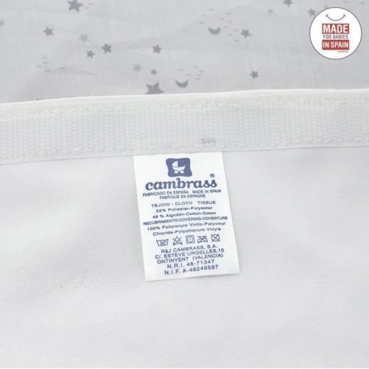 Cambrass Foam Sky Nappy Changer, Grey Color - Cambrass - Image 4