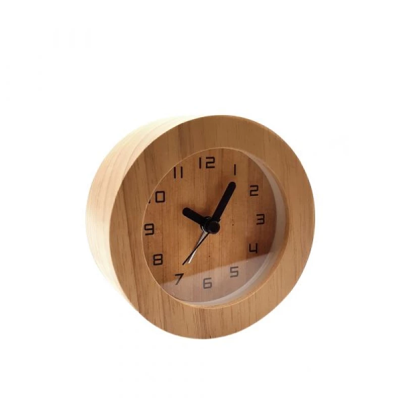 ساعة طاولة دائرية  باللون البيج من ارمن - ارمن