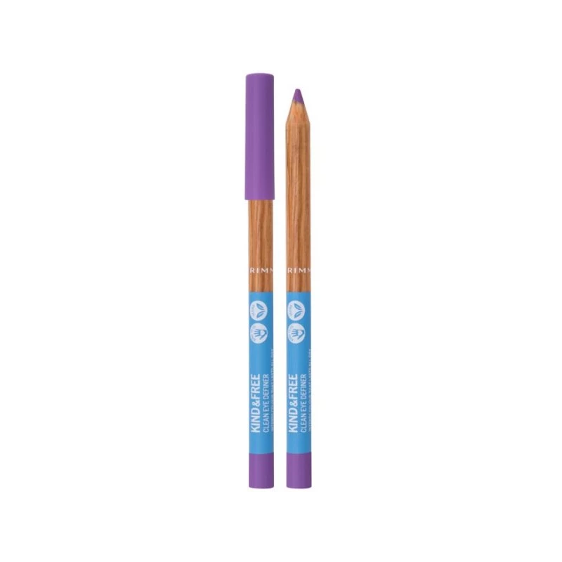 Rimmel London Kind & Free Clean Eye Definer Vegan Eyeliner Pencil Makeup Long Lasting HD Look - Rimmel London