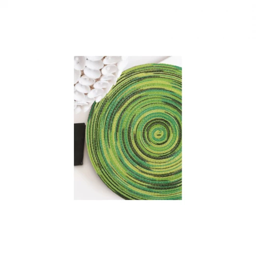 Armn Java Placemat, Green, 38 cm - Armn - Image 2