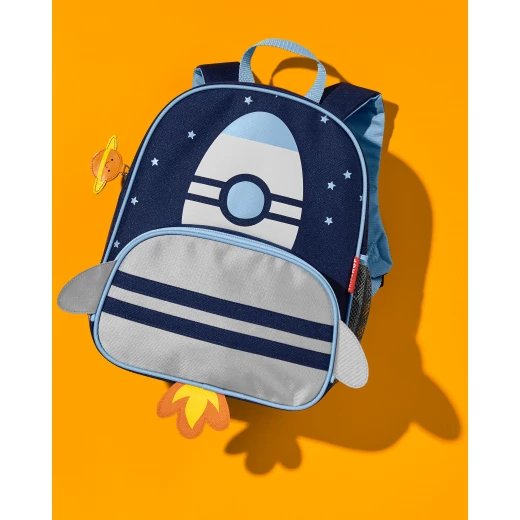 Skip Hop Zoo Little Kid Backpack, Rocket - Skip Hop - Image 5