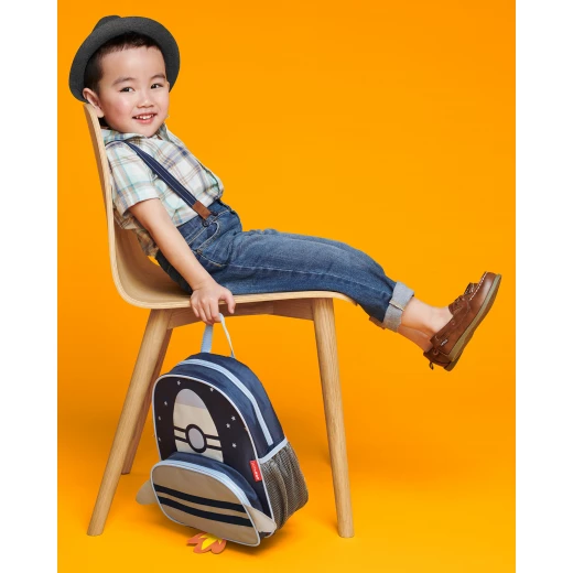 Skip Hop Zoo Little Kid Backpack, Rocket - Skip Hop - Image 10