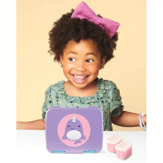 Skip Hop Zoo Bento Lunch Box, Narwhal - Skip Hop - Image 5