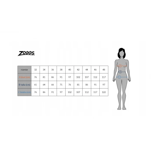 مايوه سبرينتباك للنساء,  مقاس 36 من زوجز - زوجز - Image 3