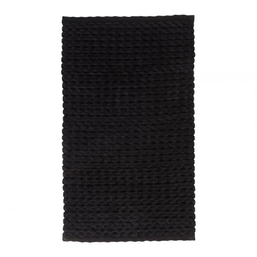 Aquanova Maks Bath Mat 70 x 120 Cm , Black Aquanova Maks Bath Mat 70 x 120 Cm , Black