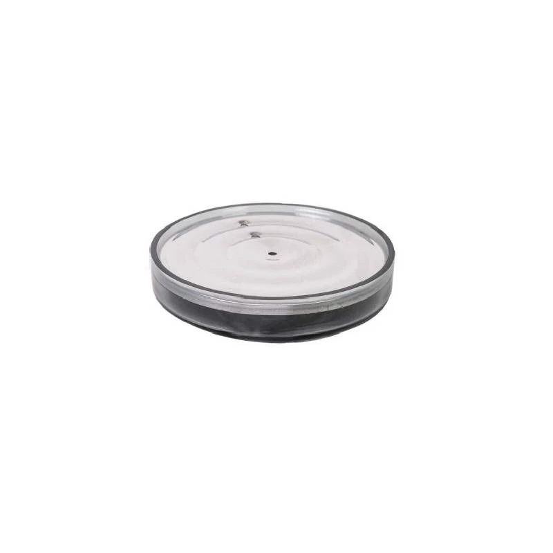 Primanova Lima Soap Dish, Transparent Black, XL - Primanova
