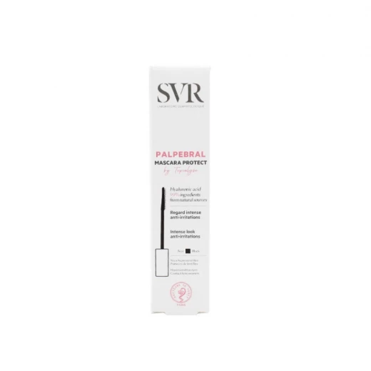 ماسكارا SVR Topialyse Protect السوداء 9 مل: تحديد لطيف للرموش للعيون الحساسة ومرتدي العدسات اللاصقة ماسكارا SVR Topialyse Protect السوداء 9 مل: تحديد لطيف للرموش للعيون الحساسة ومرتدي العدسات اللاصقة