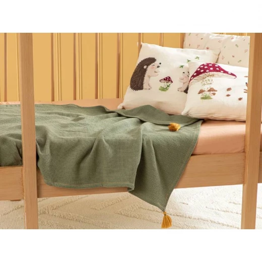 حرام أطفال قطن لون أخضر حجم 120*80 سم من انجلش هوم حرام أطفال قطن لون أخضر حجم 120*80 سم من انجلش هوم