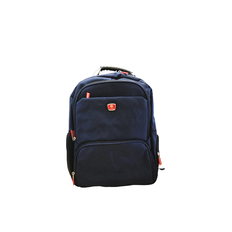 Amigo Backbag 6 Zipper Fashion Navy Blue Color - Amigo