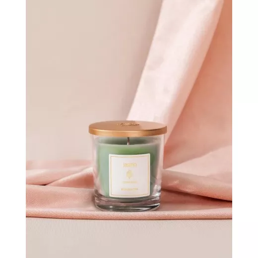 شمعة زجاجية معطرة - ياسمين -120 غرام من مدام كوكو شمعة زجاجية معطرة - ياسمين -120 غرام من مدام كوكو