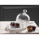 حاملة حلويات لون شفاف, حجم 9 سم من انجلش هوم - انجلش هوم