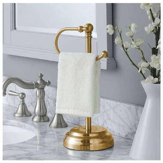 ARMN Delta Countertop Towel Rack, Gold Color ARMN Delta Countertop Towel Rack, Gold Color