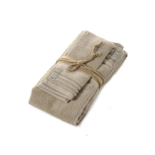 Fazzini Blow Towel Set, Beige Color, 2-Piece Fazzini Blow Towel Set, Beige Color, 2-Piece