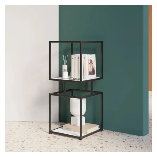 ARMN Regency, Black Color, 3-Shelf Stand ARMN Regency, Black Color, 3-Shelf Stand