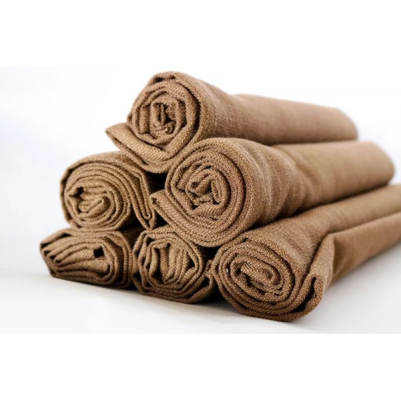 ARMN Polyteq Set Of  Dinner Napkins  Color Brown 6 Pieces - Armn