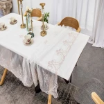 طقم طاولة لاروشيل باللون بيج فاتح 250 × 150 سم 9 قطعة من أرمن أوديسا - ارمن