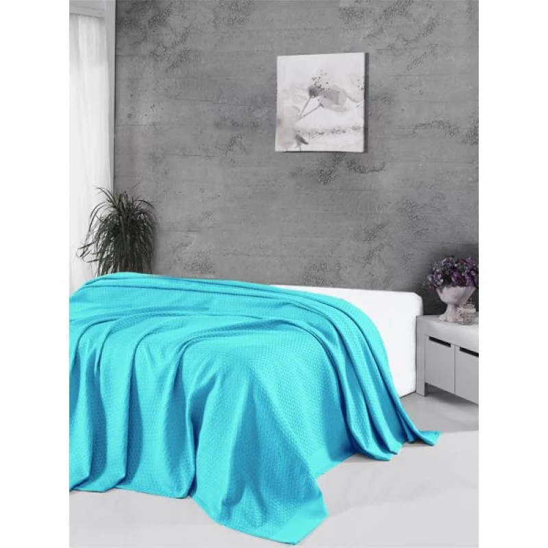 بيكيه ديلوكس مزدوج لون أزرق 230 × 250 سم من أرمن - ارمن