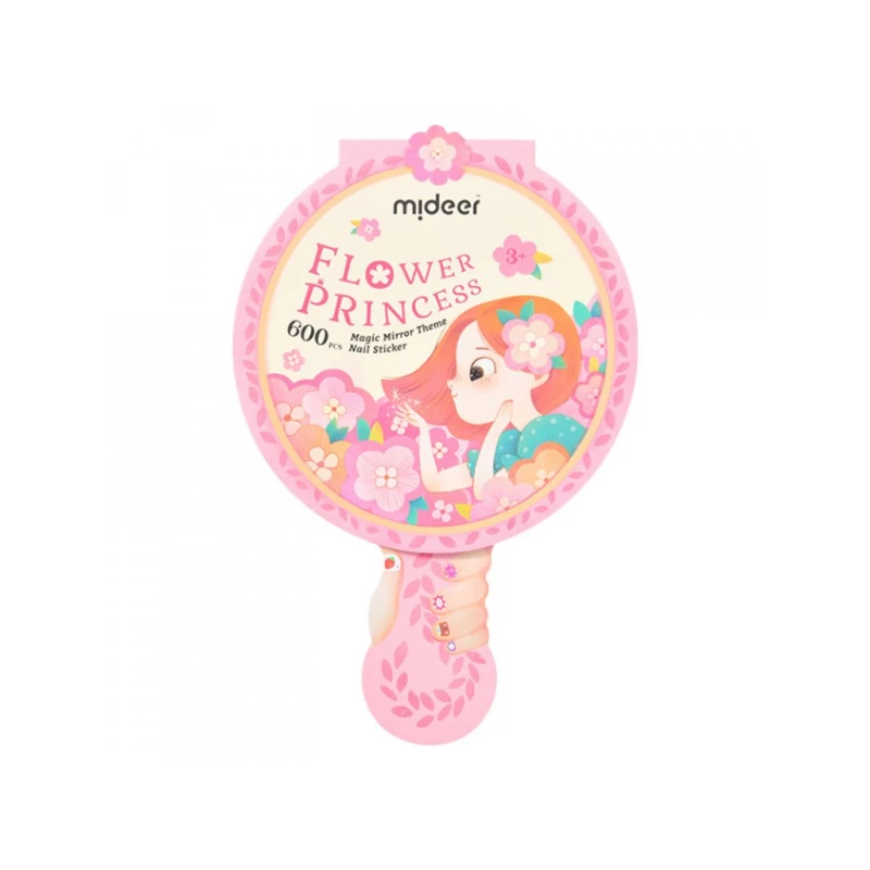 Mideer Magic Mirror Theme Nail Sticker - Flower Princess - MIDEER