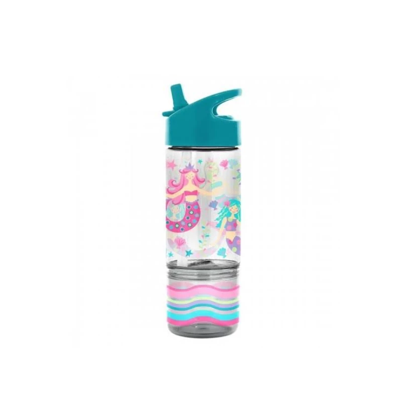 Stephen Joseph Water Bottle Joseph Sip & Snack Mermaid - Stephen Joseph