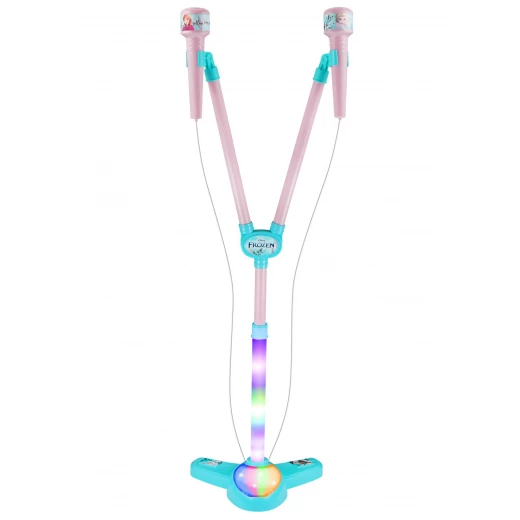 حامل ميكروفون مزدوج RGB فروزن - BT - ديزني - Image 2