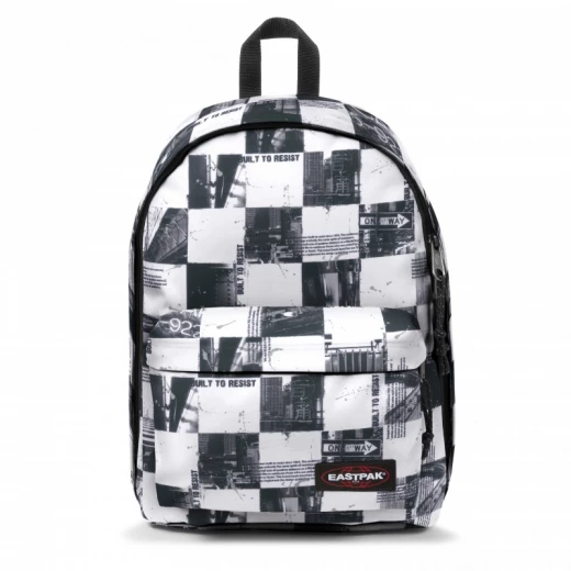 Eastpak Out Of Office Backpack , Black & Gray Color Eastpak Out Of Office Backpack , Black & Gray Color